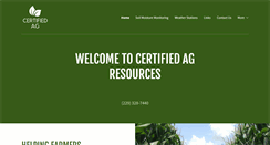 Desktop Screenshot of certifiedag.com